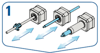 Step 1 - 選擇步進(jìn)電機(jī)直線(xiàn)執(zhí)行器配置